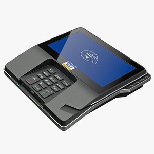 3D payment card terminal