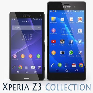 Xperia Z3 Black + Xperia Z3 Compact Black