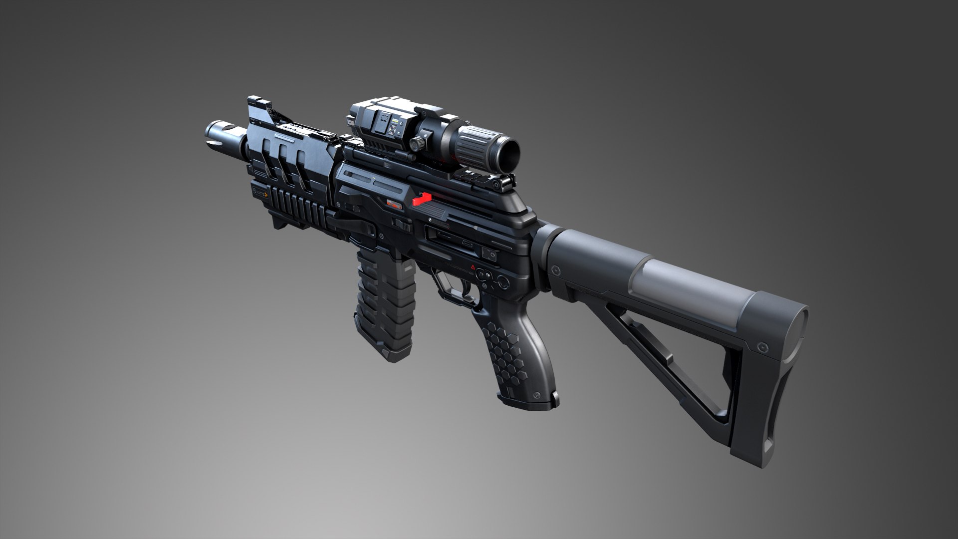 3D MMG Modular Machinegun Model - TurboSquid 1881659