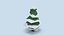 Snowy Pine 02 Low Poly