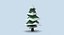 Snowy Pine 02 Low Poly
