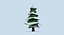 Snowy Pine 02 Low Poly