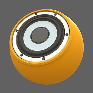 bluetooth portable speaker 3D model