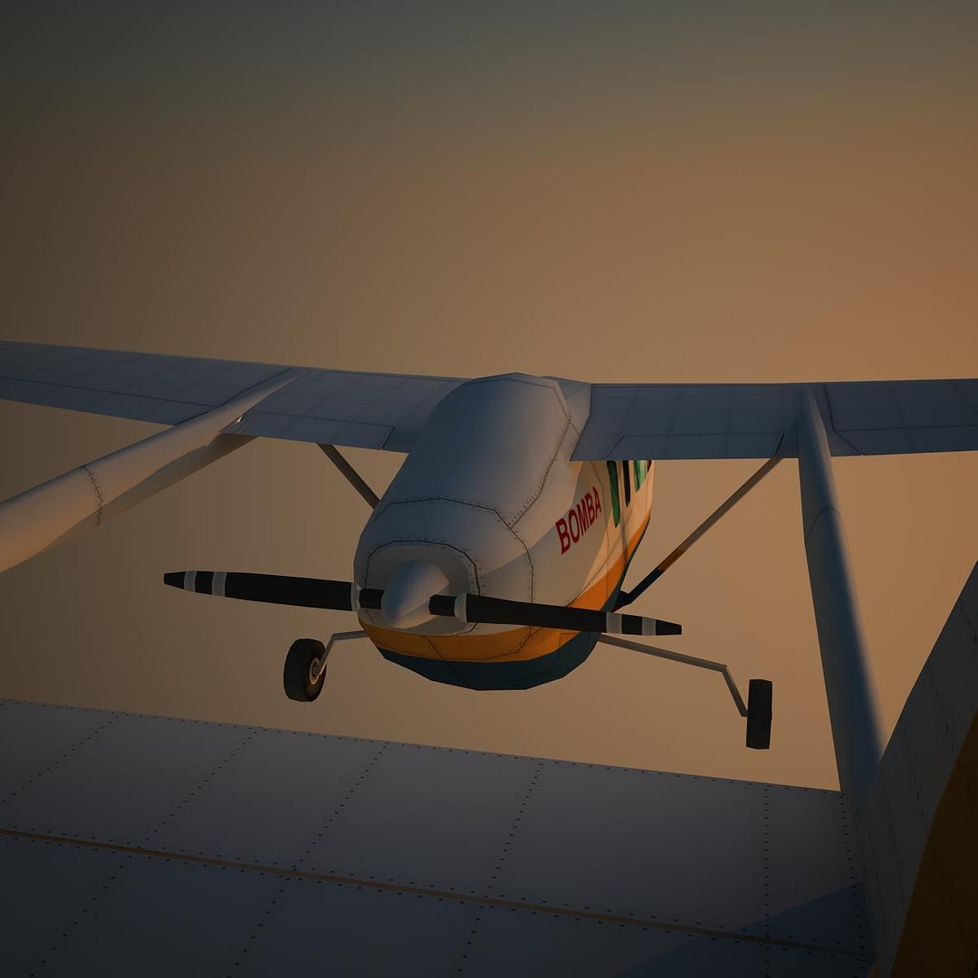 3d cessna 337 bom model