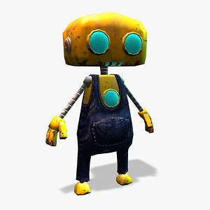 robot 3d 3ds