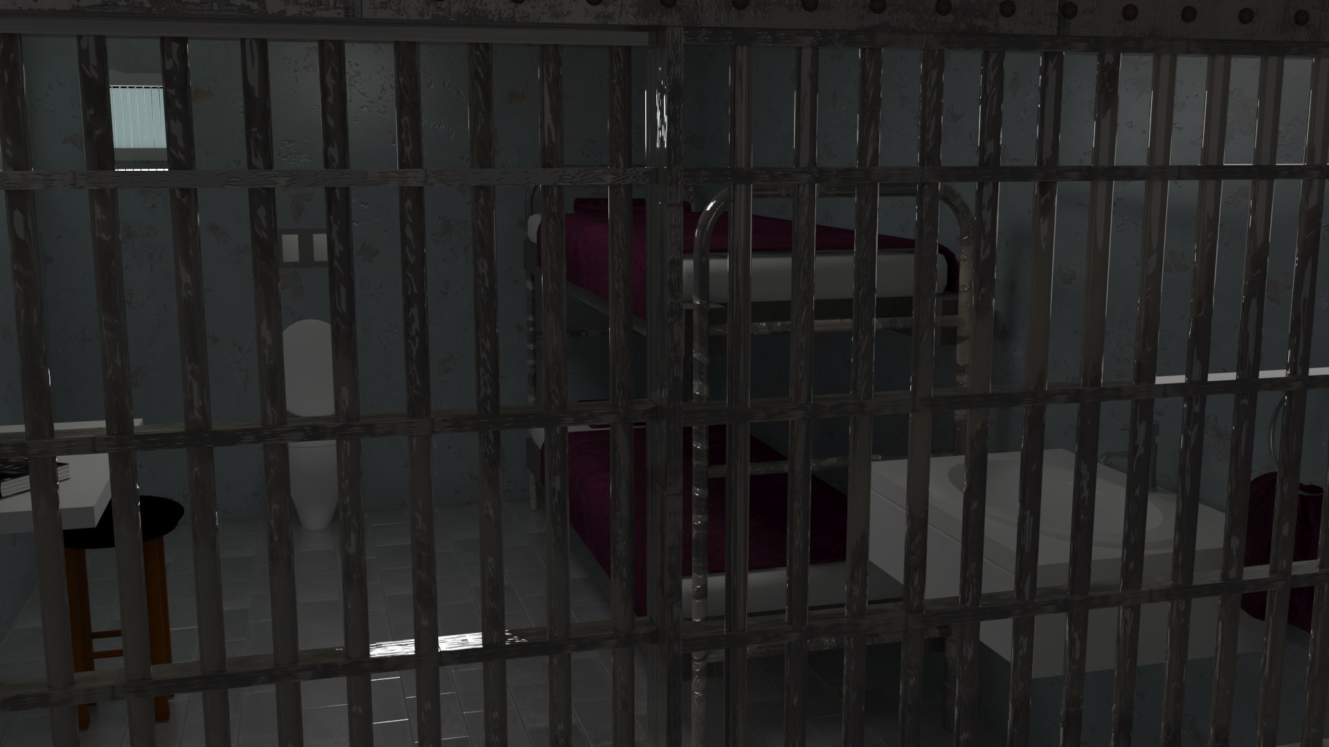 Prison Cell Model - TurboSquid 1532056