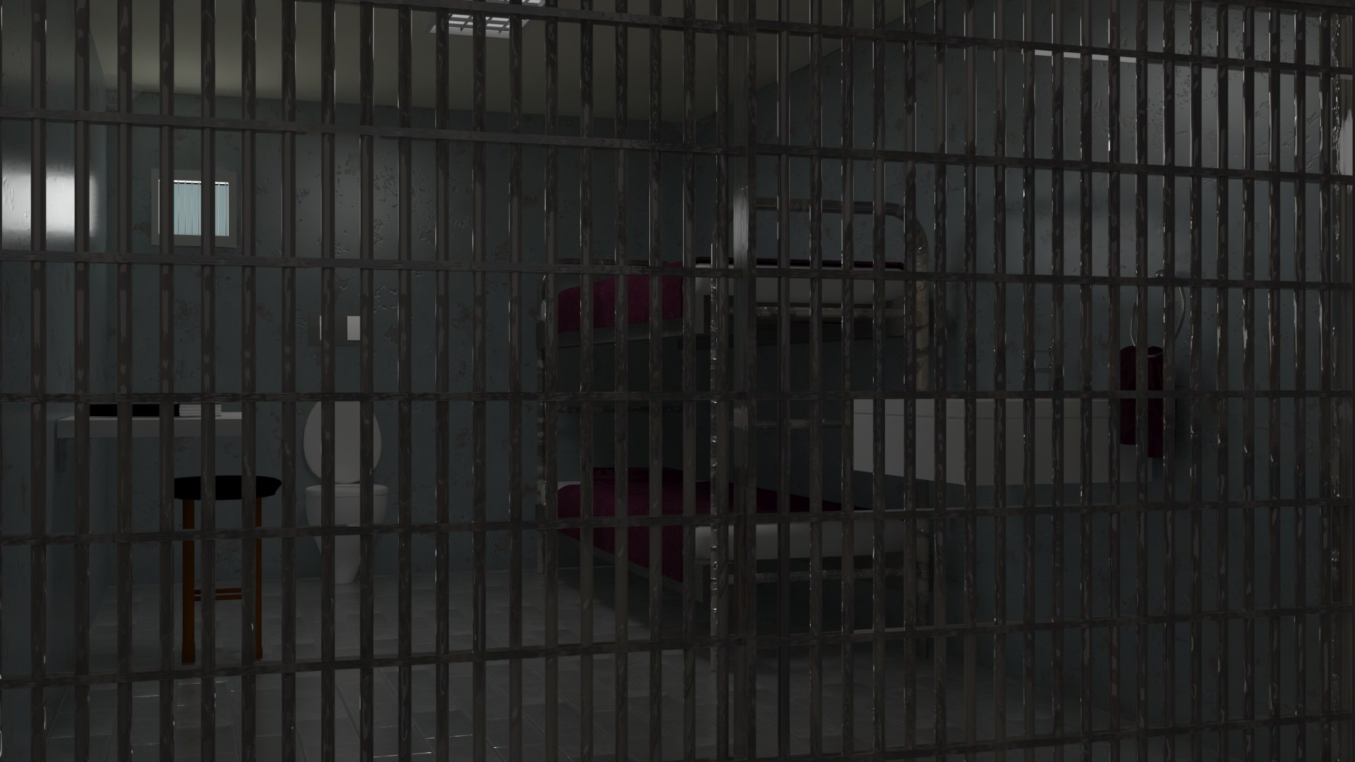 Prison Cell Model - TurboSquid 1532056