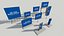 Modular Billboard and Advertising Display Collection
