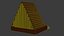 Antiker Tempel mit dreieckiger Form