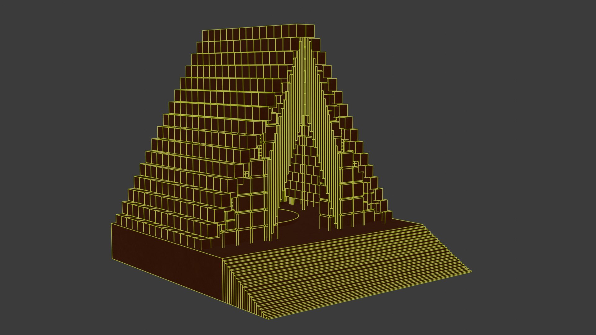 Ancient temple of triangular shape model https://p.turbosquid.com/ts-thumb/WT/mZq7Xh/7Y/08/jpg/1737620206/1920x1080/fit_q87/6efbff96946513744527a9c7432fcc5306b6c4ec/08.jpg