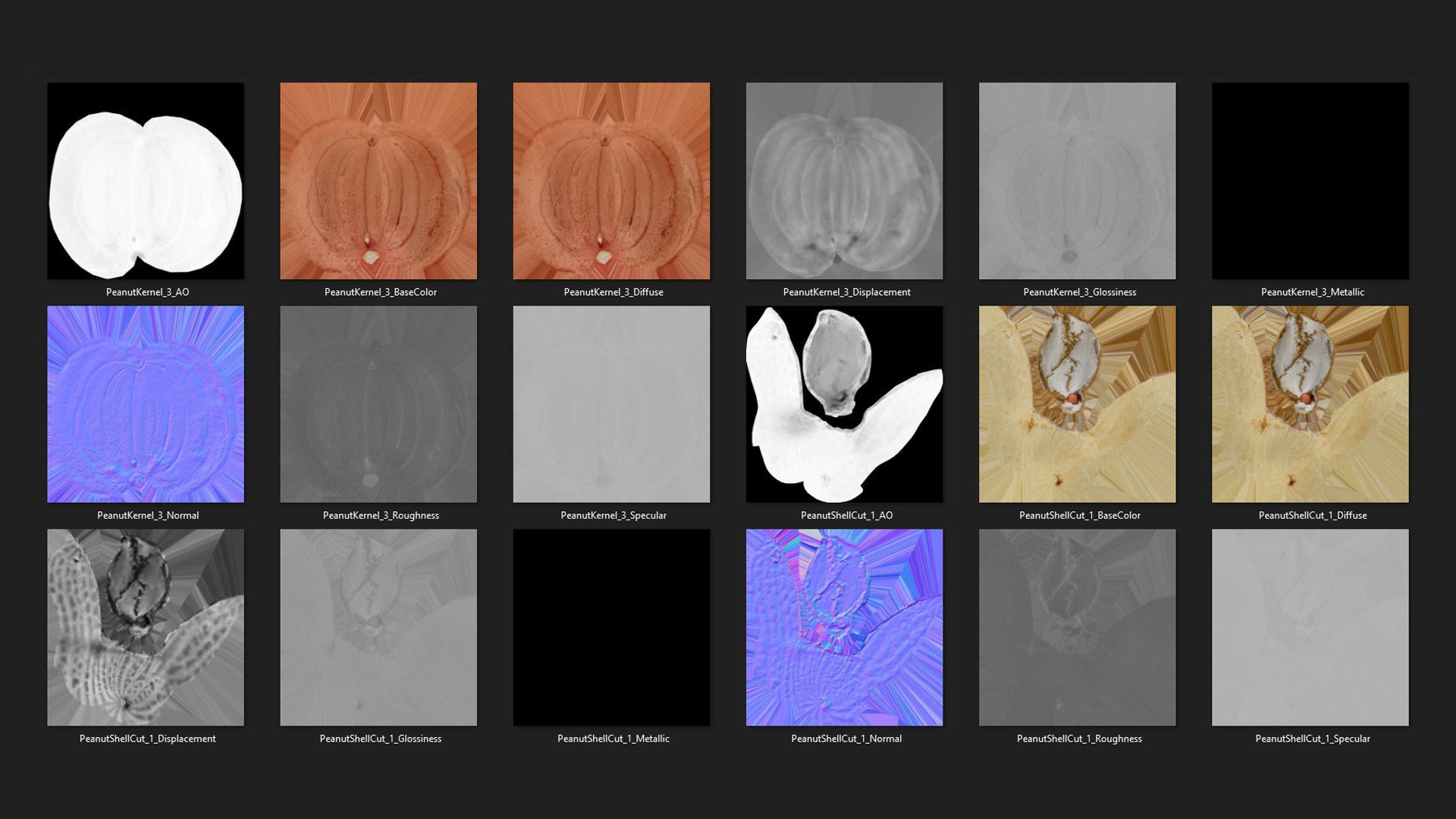 Open Peanut Shell with Kernel 3D model https://p.turbosquid.com/ts-thumb/WT/o3hOlL/GP/peanutshellcut_kernel_1_d0005/jpg/1663221776/1920x1080/fit_q87/f9384687890cffa8568ee4bde4ec3c40bb909947/peanutshellcut_kernel_1_d0005.jpg