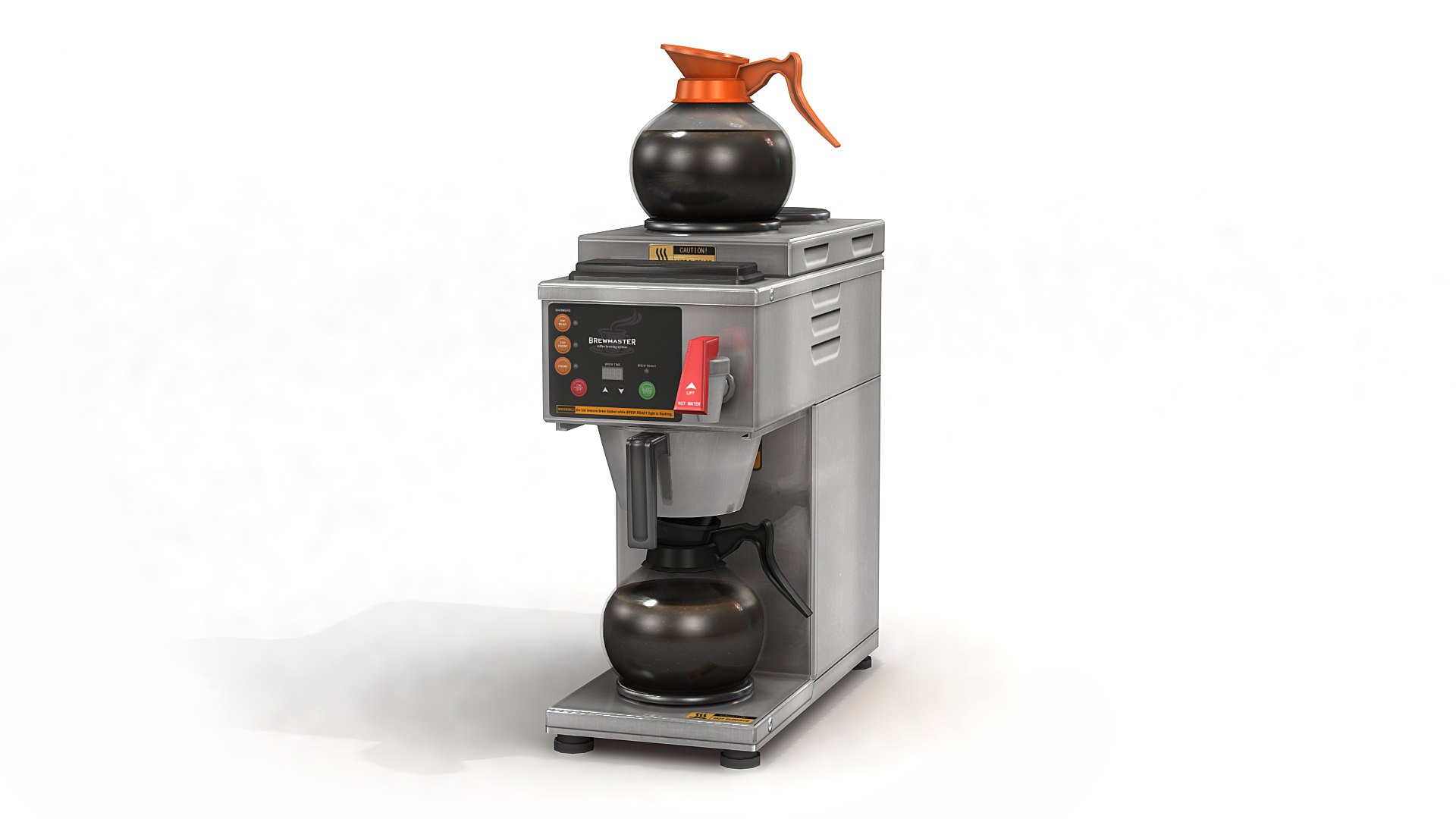 3D commercial coffee pot warmer model - TurboSquid 1538248