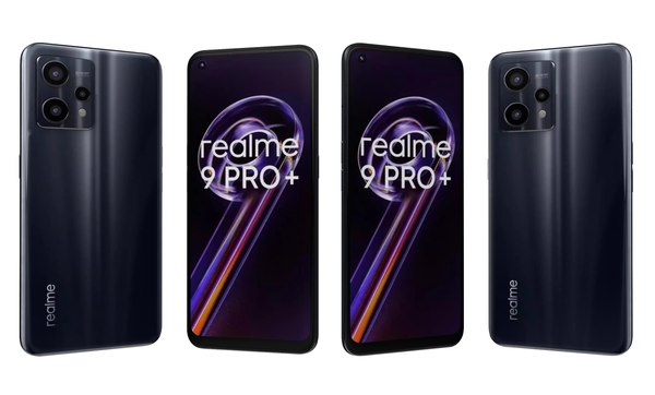 Realme 9 Pro Plus Black 3D model