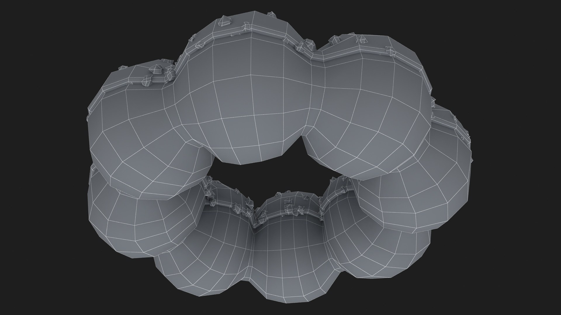 3D model realistic pon ring donut - TurboSquid 1440594