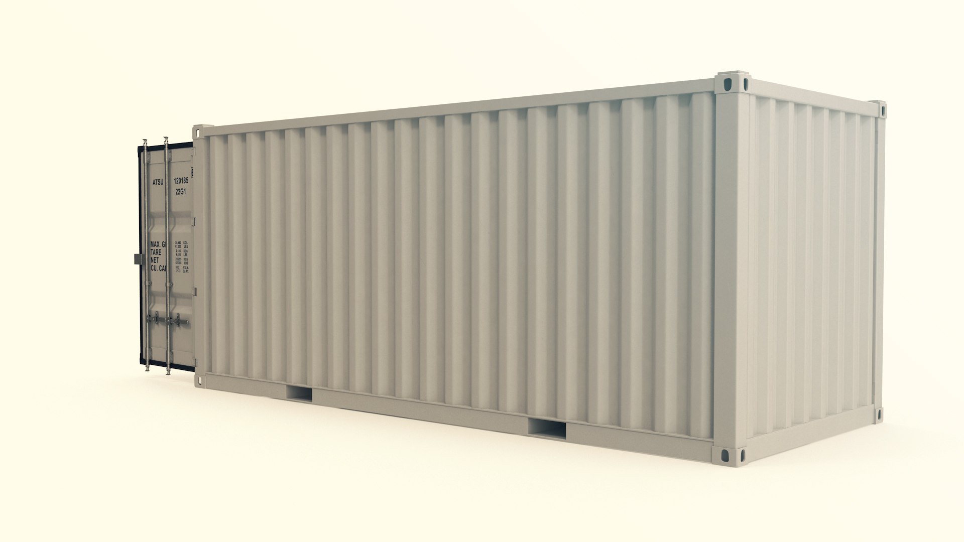 3D container 20 ft model https://p.turbosquid.com/ts-thumb/WU/7m4fob/RE/iso20ftcontainerclean0006/jpg/1610959600/1920x1080/fit_q87/e77e1ee72d6ca9f7813275ed9902d97299690bfe/iso20ftcontainerclean0006.jpg