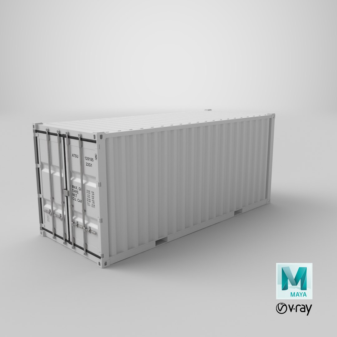 3D container 20 ft model https://p.turbosquid.com/ts-thumb/WU/7m4fob/fQ/stemcell_maya_vray_render/png/1611390653/1920x1080/fit_q87/dbadd4cc420173776e93ea1512b239c72f124b8a/stemcell_maya_vray_render.jpg