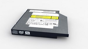 notebook drive battery package 3d max