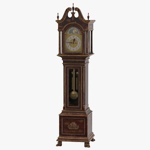 Creepy Grandfather Clock 01