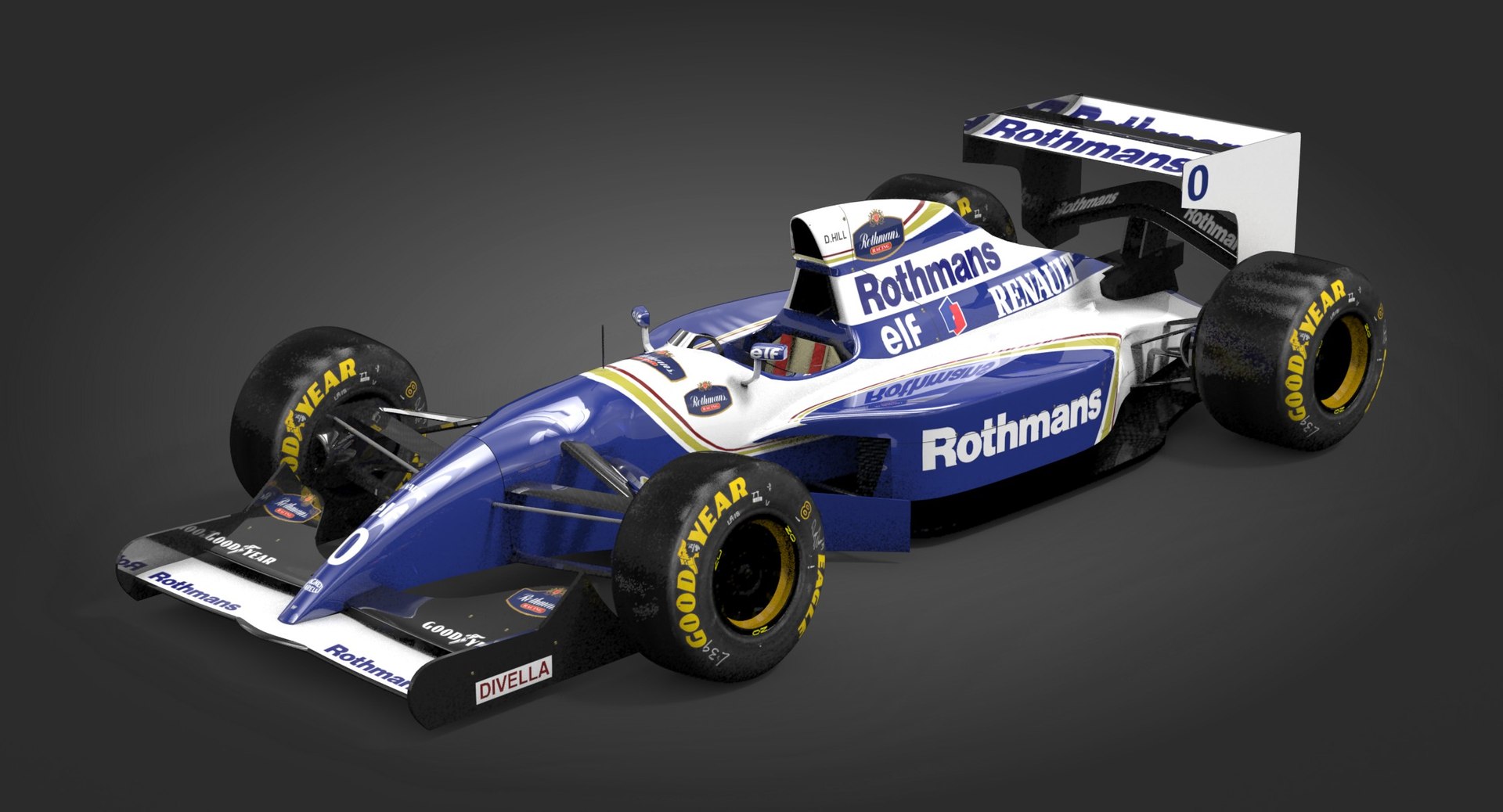 Williams Fw16b Formula 1 3d Model