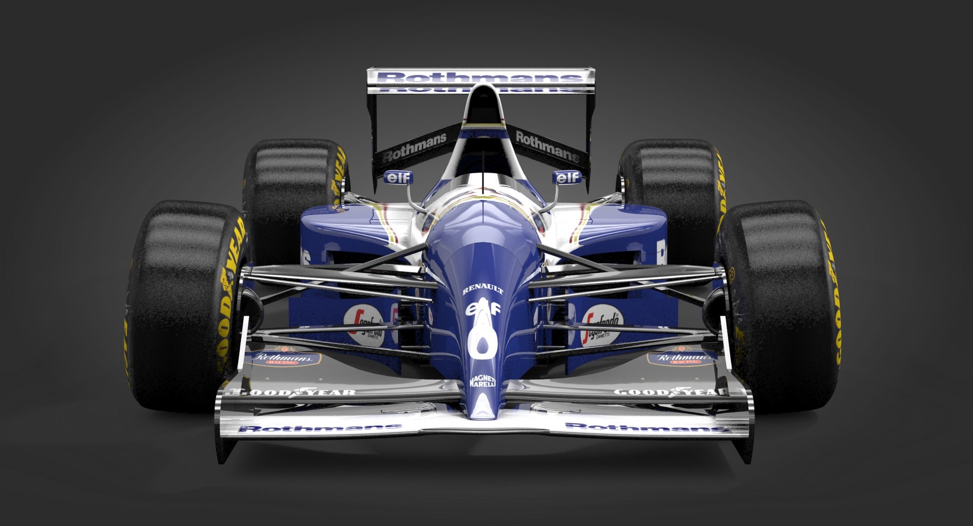 Williams Fw16b Formula 1 3d Model