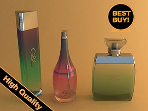3ds max perfume bottles