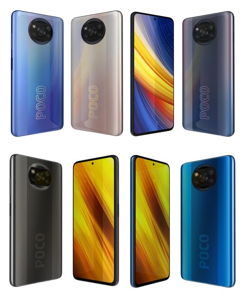 3D Xiaomi Poco X3 And Pro