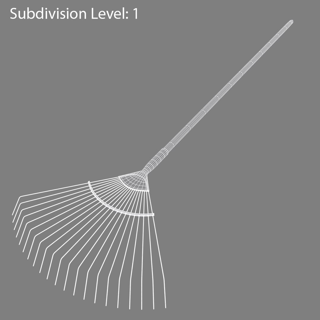 3d Model Rake Tool