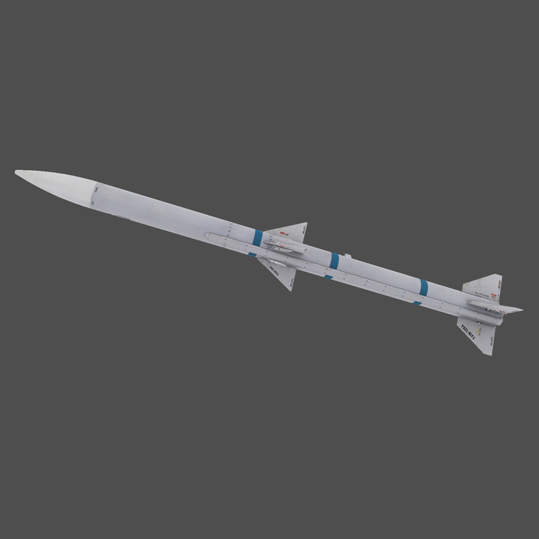 3ds Max Aim-120 Missile Amraam