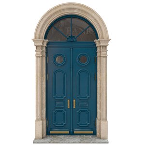 Entrance classic door 22