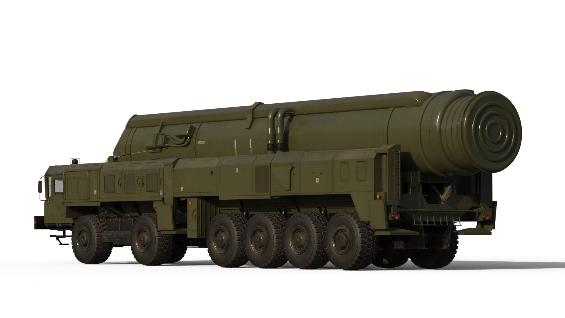 3D RS-26 Oreshnik Rubezh IRBM - TurboSquid 2319693