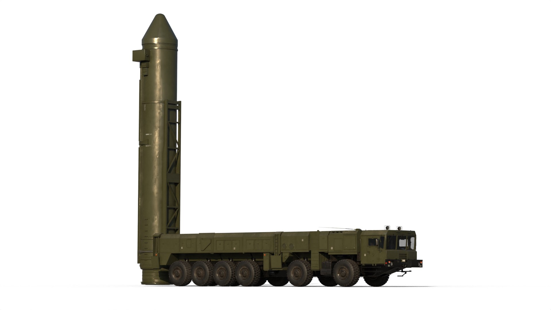 3D RS-26 Oreshnik Rubezh IRBM - TurboSquid 2319693