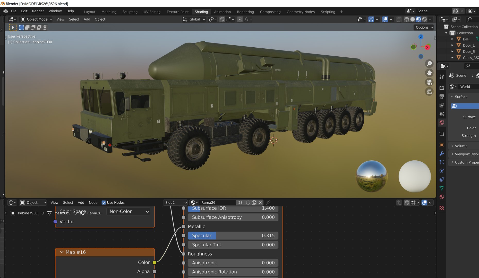 3D RS-26 Oreshnik Rubezh IRBM - TurboSquid 2319693