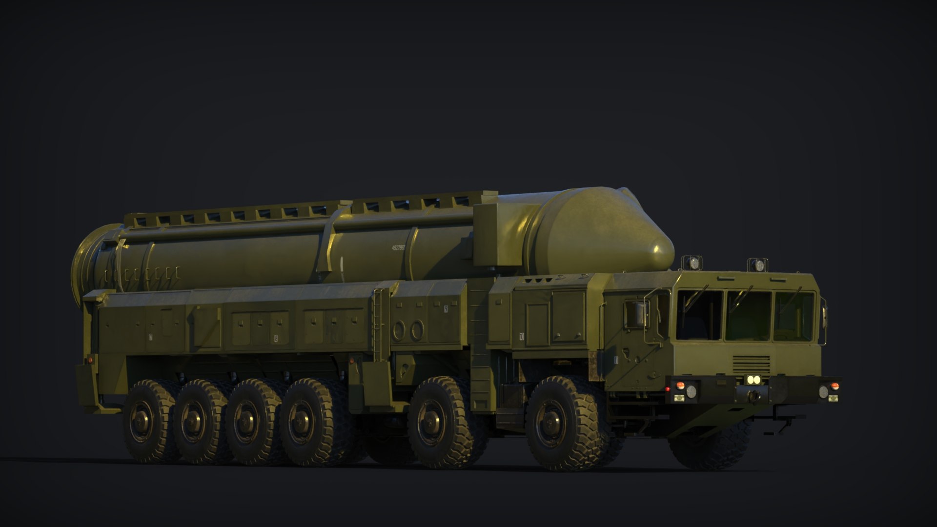 3D RS-26 Oreshnik Rubezh IRBM - TurboSquid 2319693