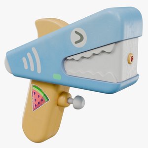 WaterLittleGun 03 h 3D