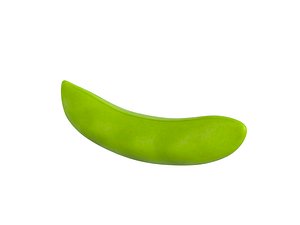 3D peas cartoon