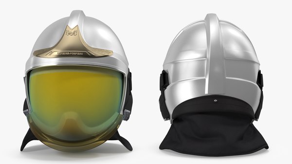 Superbe Porte-clés casque F1 Sapeurs-Pompier en 3D