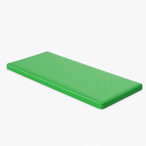3D model Green Gym Mat