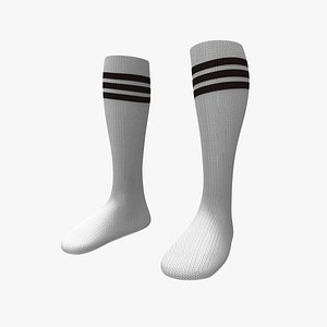 3d socks modelled model