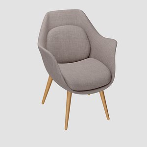 Stylish armchair for home 3D model model