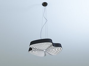 lamp LEUCOS INFINITY NERO