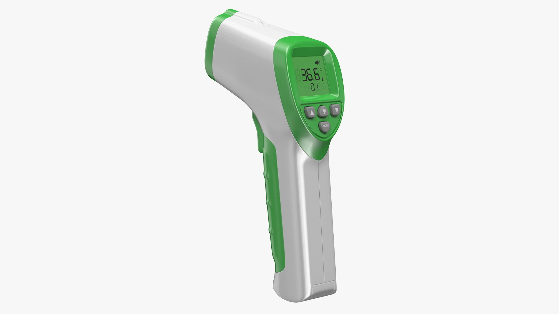Digital Medical Thermometer 3D model preview
