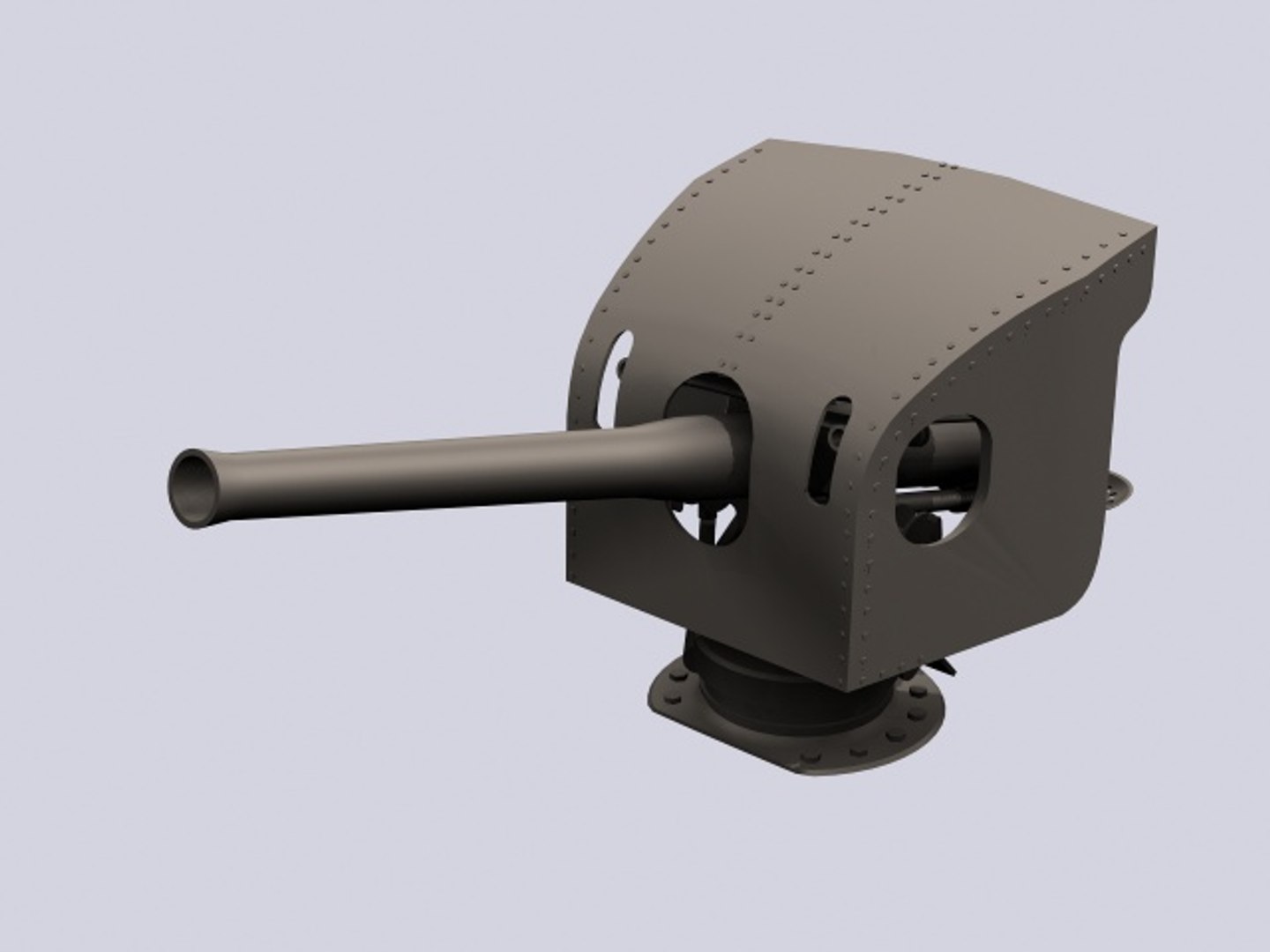 Cannon 3D model - TurboSquid 1409899