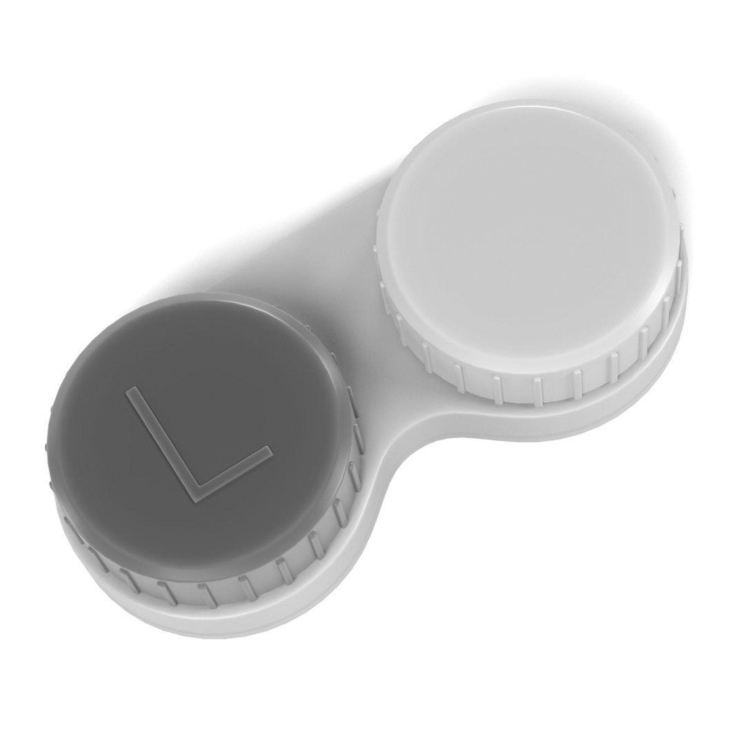 3d Contact Lenses Case Model