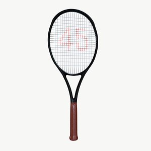 Tennis racket 3D model