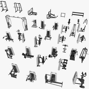 Generic Fitness Equipment Set
