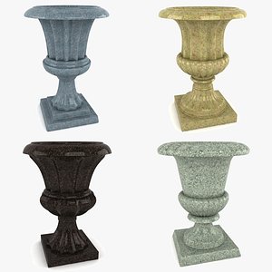 3d 3ds garden urn