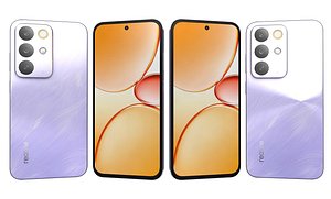 Realme C85 5G Purple 3D