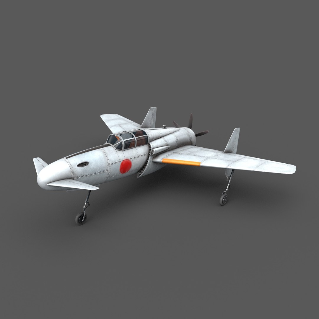 Canard Fighter Airplane Blue 3D model - TurboSquid 2001274