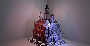 3D model castle