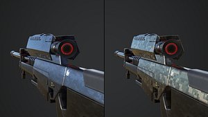 Combine Sniper Rifle from Half Life